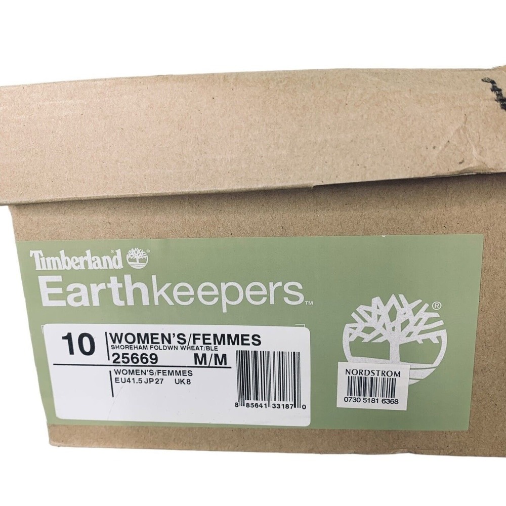 Timberland Shoreham Earthkeepers Shearling Fold Down Boots Womens Size 10 $290 - Picture 6 of 16